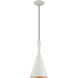 Allison 1 Light 7 inch White Mini Pendant Ceiling Light