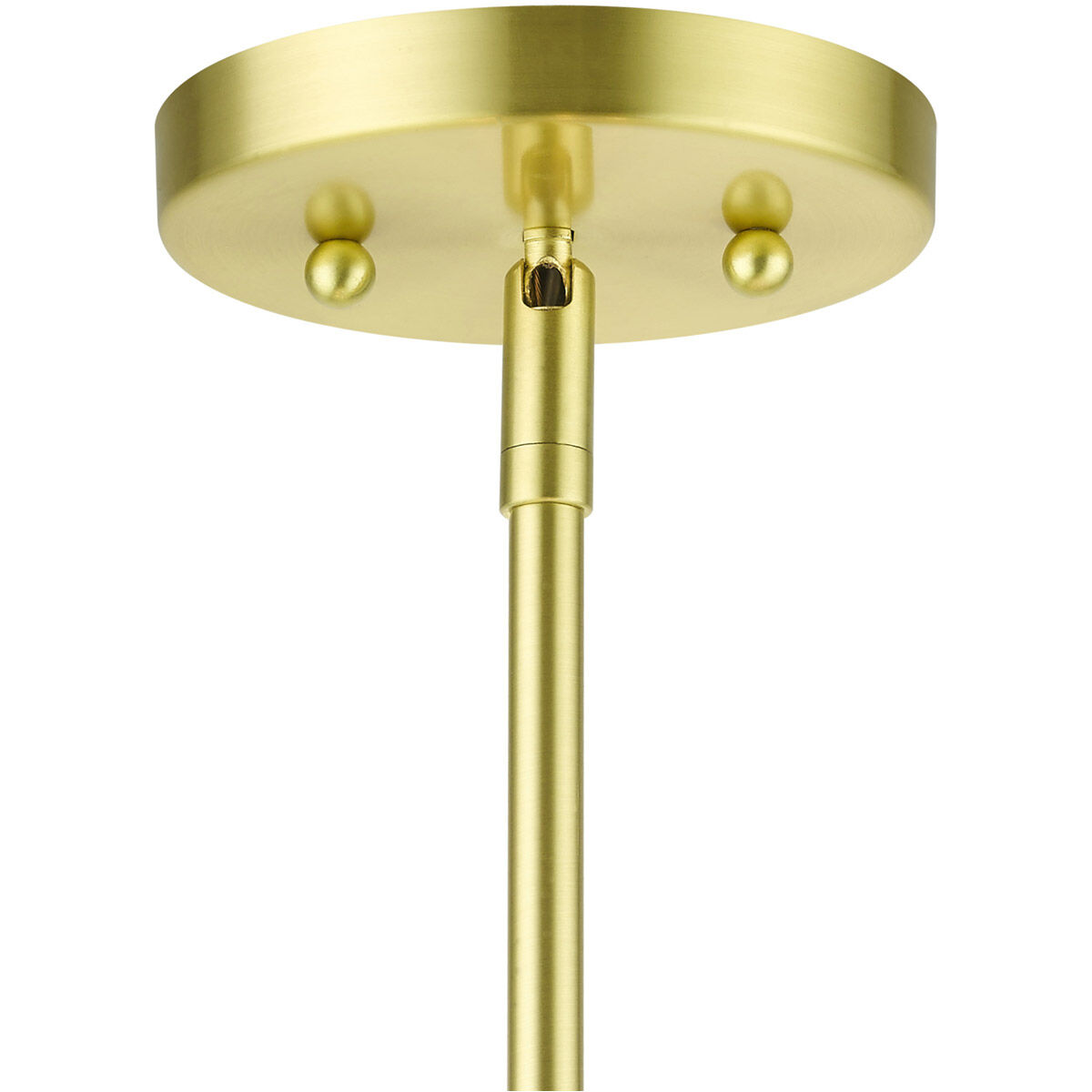 Meridian 5 Light 24 inch Satin Brass Chandelier Ceiling Light