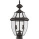 Monterey 2 Light 22 inch Bronze Outdoor Post Top Lantern