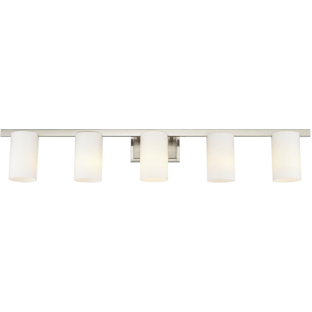 Astoria 5 Light 44 inch Brushed Nickel Bath Vanity Wall Light