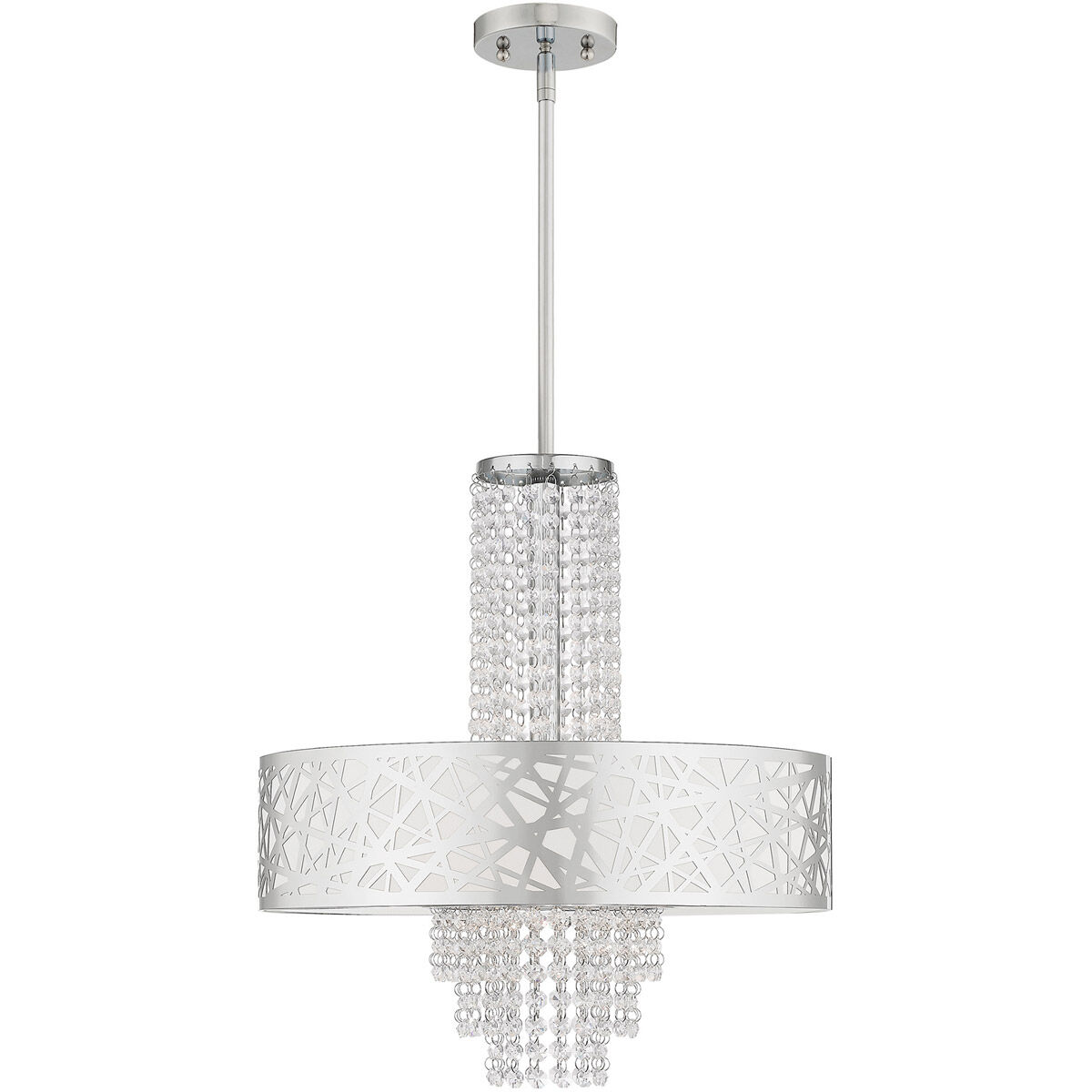 Allendale 4 Light 18 inch Polished Chrome Pendant Chandelier Ceiling Light