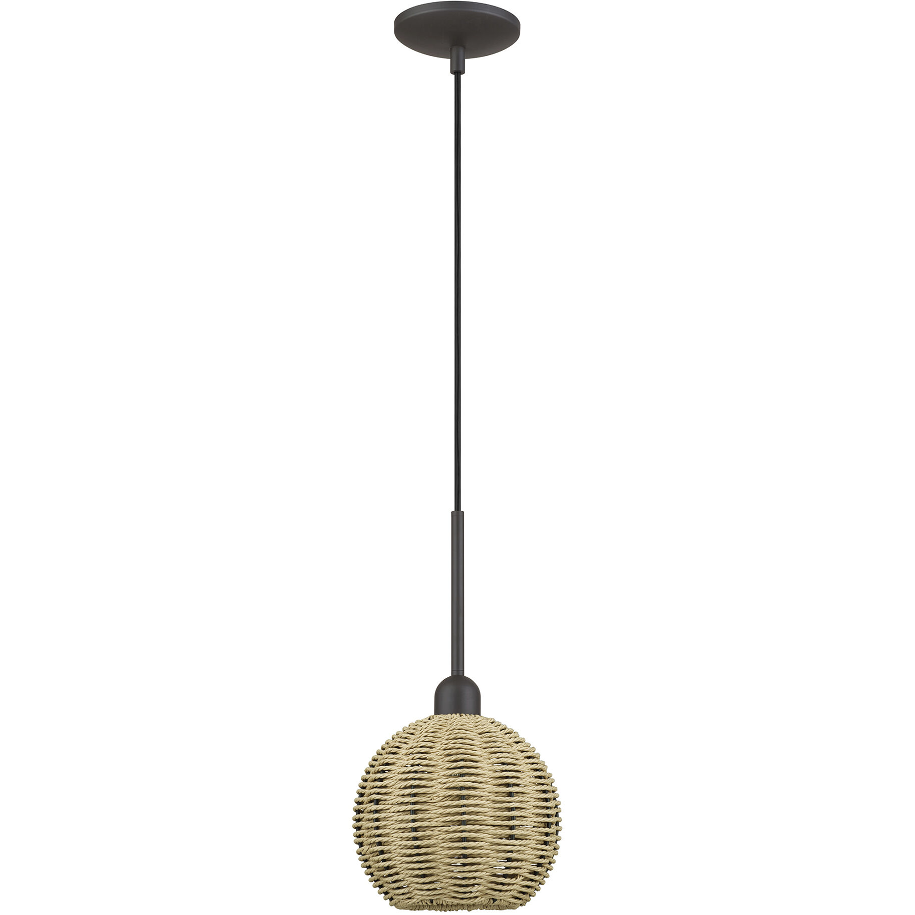 Summervine 1 Light 8 inch Bronze Pendant Ceiling Light, Mini Globe