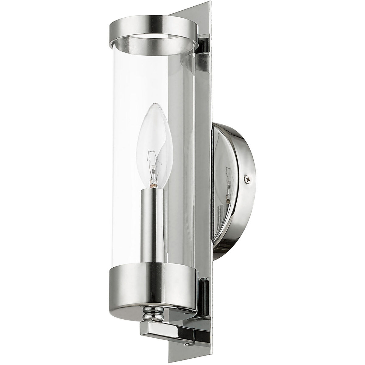 Castleton 1 Light 5 inch Polished Chrome ADA ADA Wall Sconce Wall Light