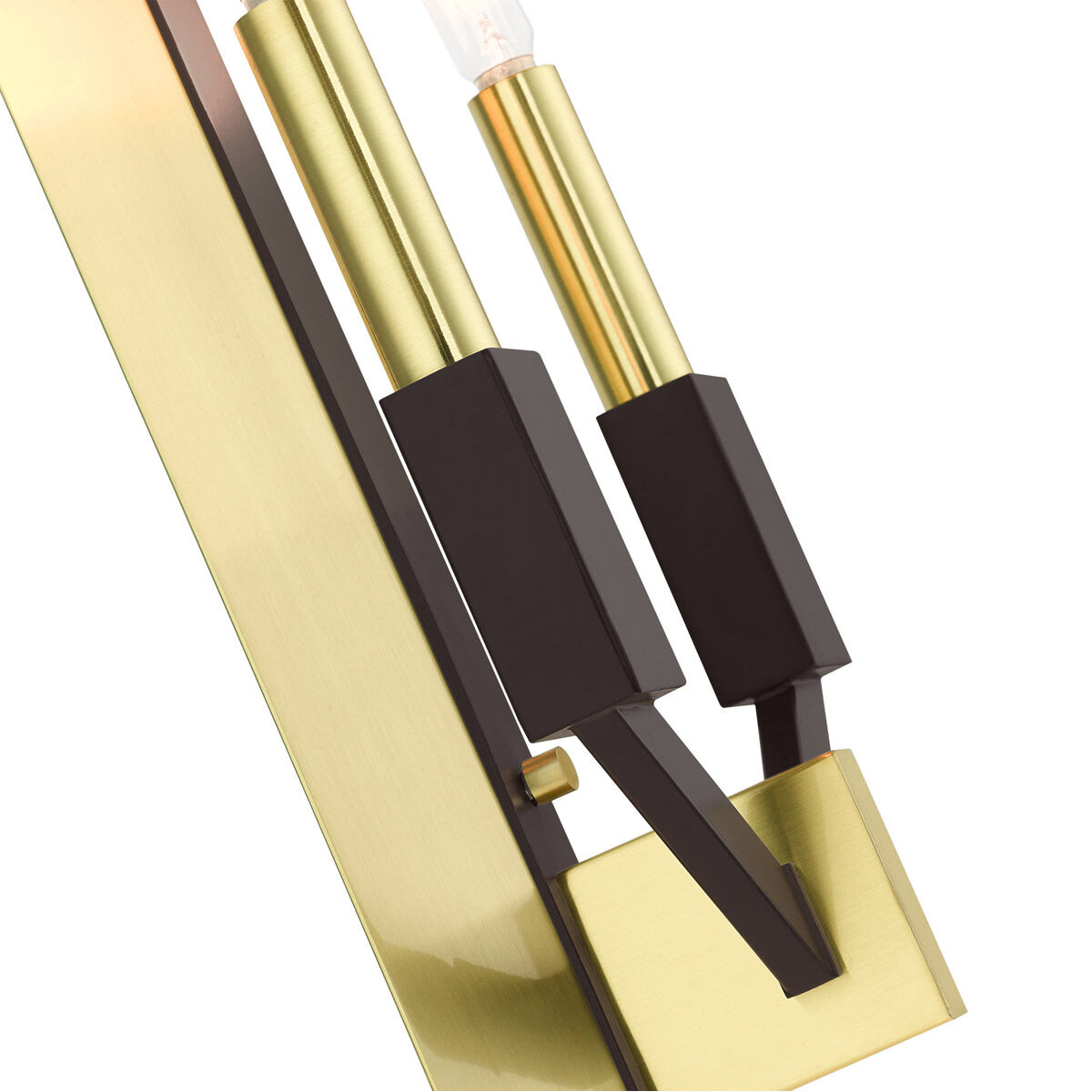 Beckett 2 Light 8 inch Satin Brass ADA ADA Double Sconce Wall Light