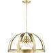 Stoneridge 5 Light 24 inch Antique Brass Pendant Chandelier Ceiling Light