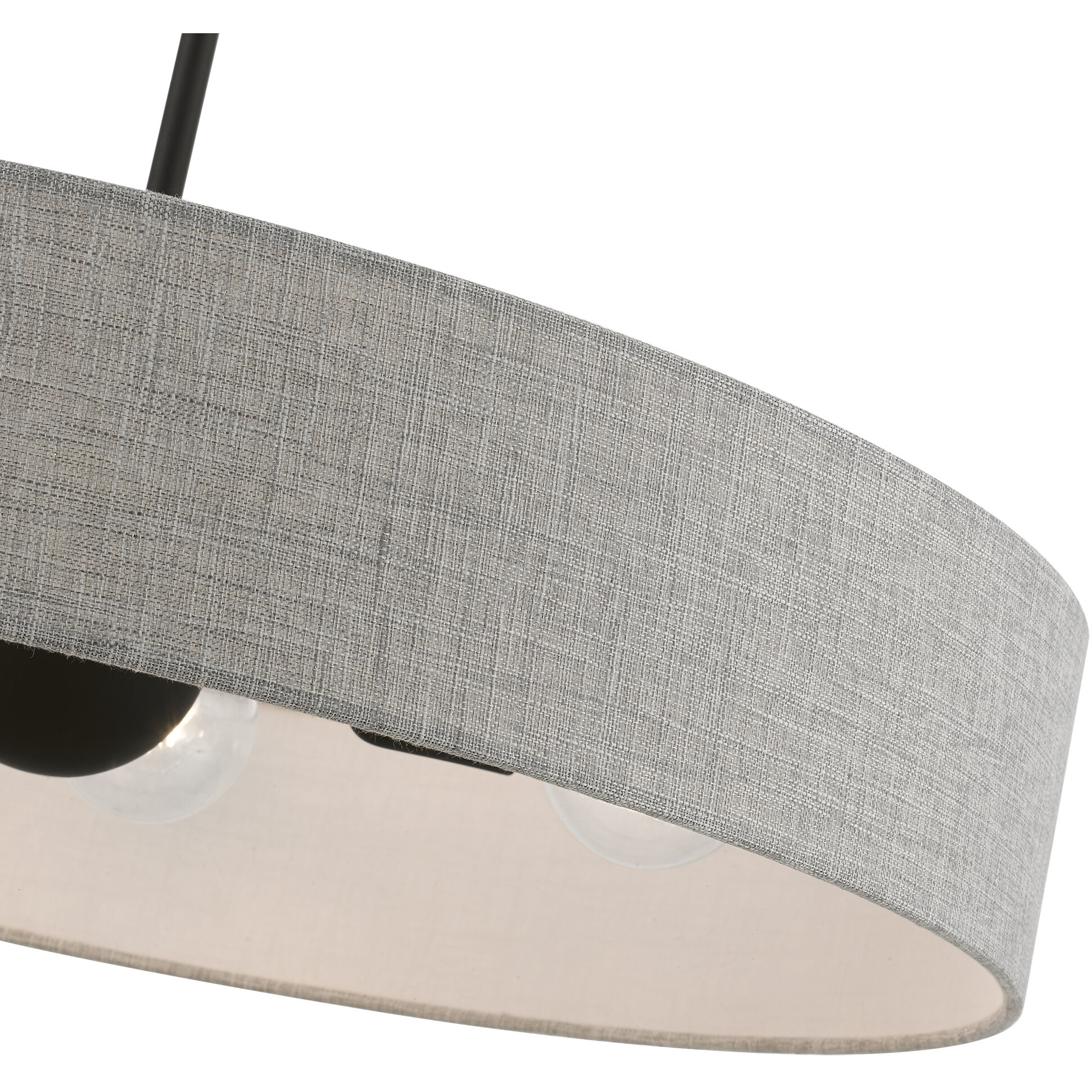 Elmhurst 5 Light 26 inch Black Pendant Ceiling Light, Large