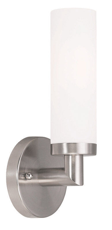 Aero 1 Light 5 inch Brushed Nickel ADA ADA Wall Sconce Wall Light