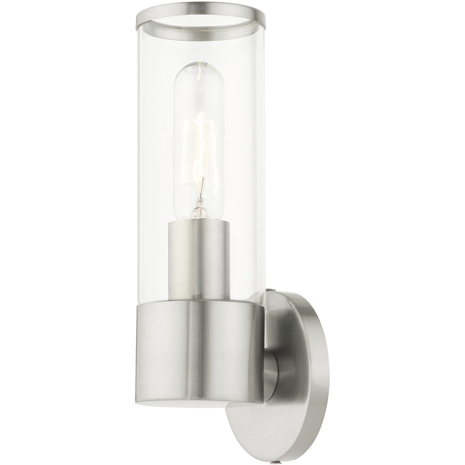 Banca 1 Light 4 inch Brushed Nickel ADA ADA Single Sconce Wall Light