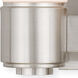Weston 2 Light 10 inch Brushed Nickel ADA Vanity Sconce Wall Light