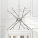 Soho 14 Light 40 inch Brushed Nickel Foyer Chandelier Ceiling Light