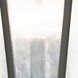 Hamilton 3 Light 18.5 inch Textured Black Outdoor Wall Lantern