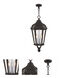 Morgan 3 Light 11 inch Textured Black Outdoor Pendant Lantern