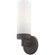 Aero 1 Light 4 inch Bronze ADA ADA Single Sconce Wall Light