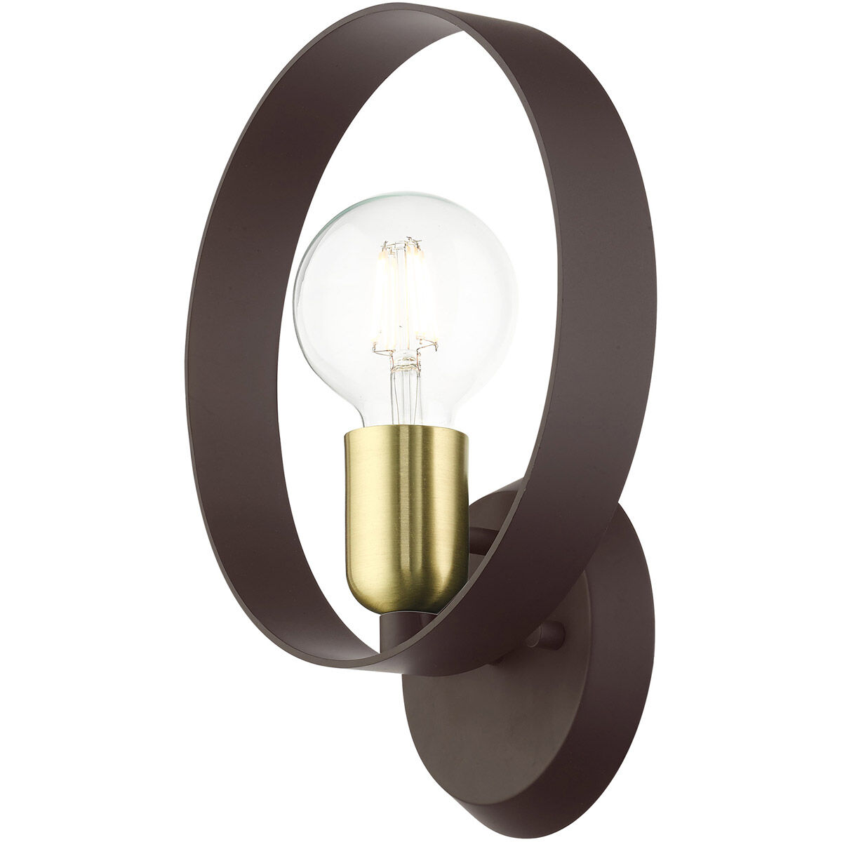 Modesto 1 Light 9 inch Bronze ADA ADA Single Sconce Wall Light