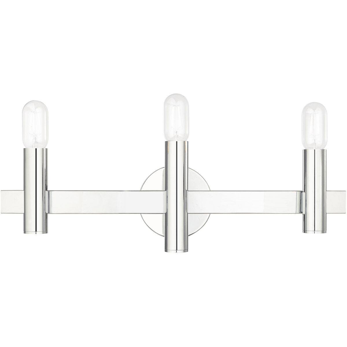 Helsinki 3 Light 24 inch Polished Chrome Vanity Sconce Wall Light
