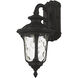 Oxford 1 Light 16 inch Textured Black Outdoor Wall Lantern