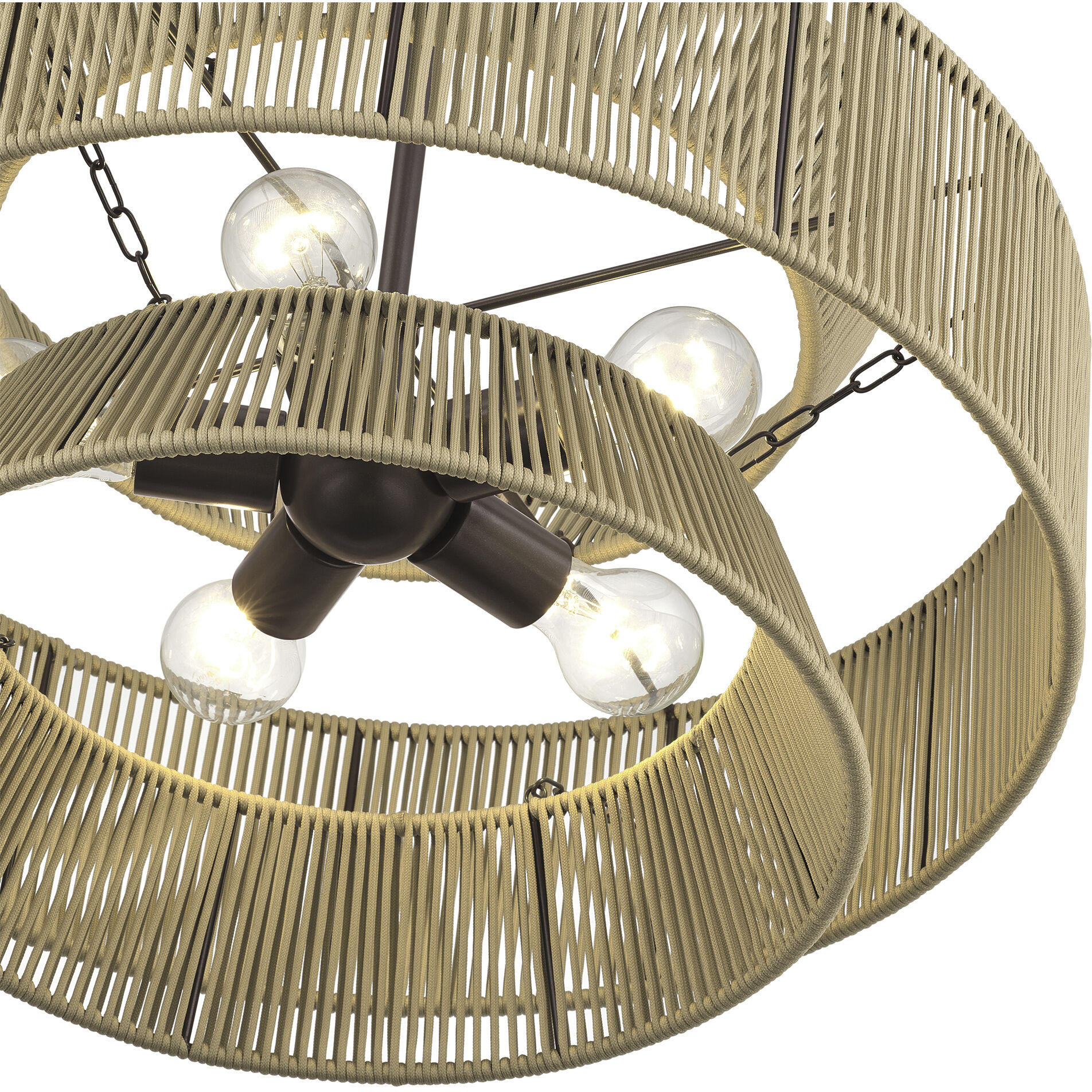 Florell 5 Light 22 inch English Bronze Pendant Chandelier Ceiling Light