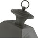 Wentworth 4 Light 28 inch Charcoal Outdoor Extra Post Top Lantern, Extra Large