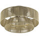 Florell 4 Light 21 inch English Bronze Semi Flush Mount Ceiling Light, Extra Large