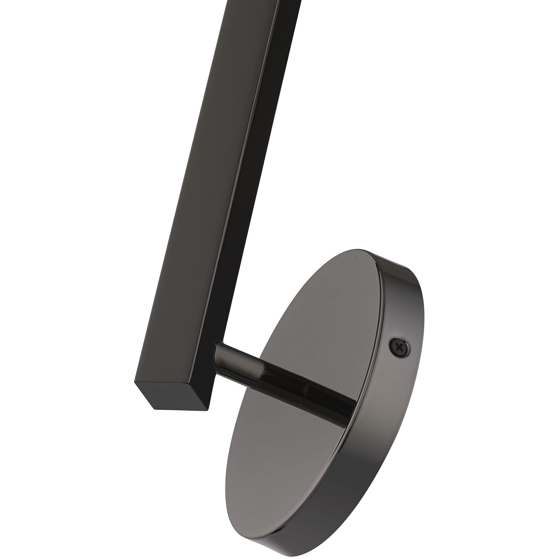 Monaco 1 Light 5.13 inch Black Chrome ADA Wall Sconce Wall Light