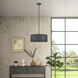 Weavington 3 Light 18 inch Black Pendant Chandelier Ceiling Light