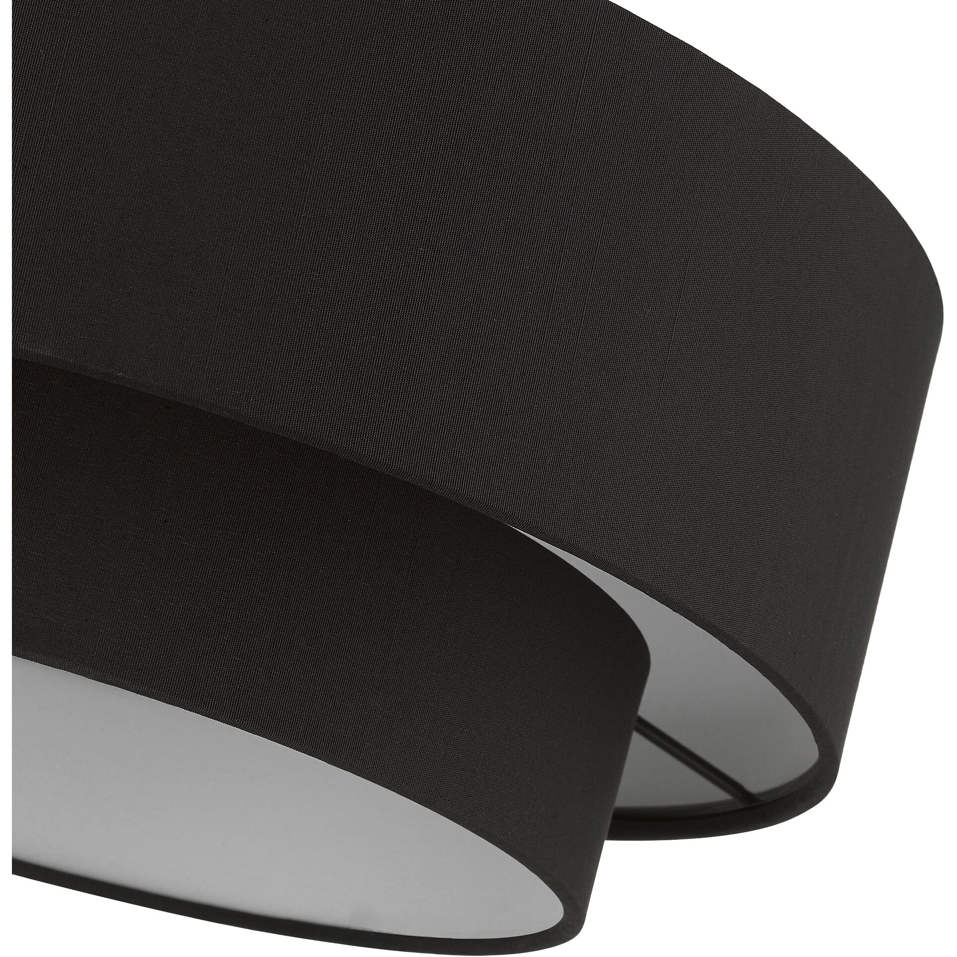 Bainbridge 3 Light 15 inch Black Semi Flush Mount Ceiling Light, Large