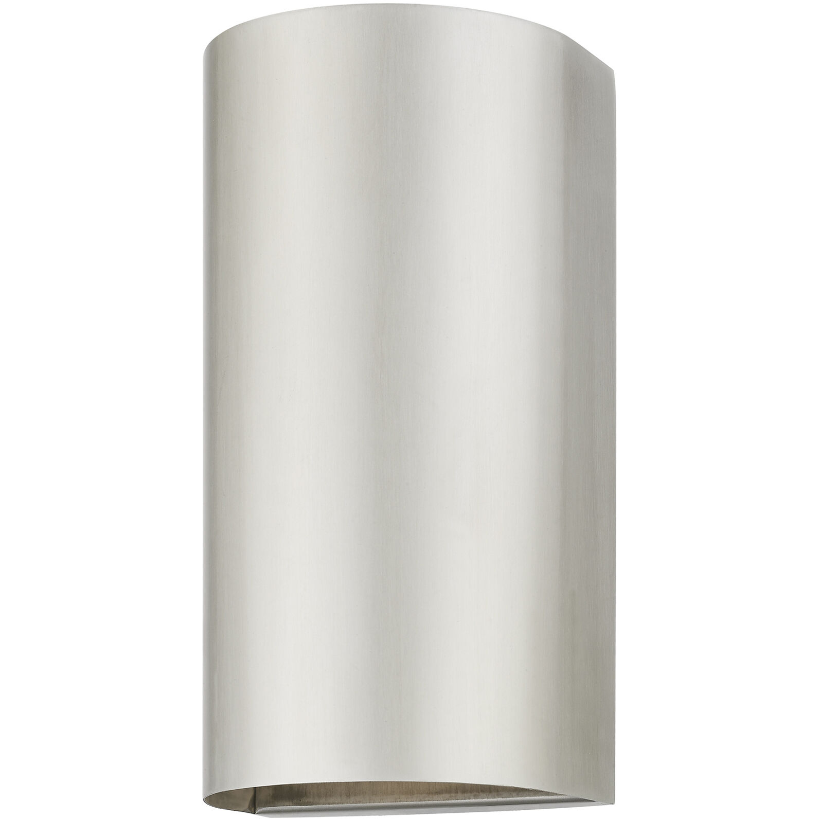 Bond 1 Light 10 inch Brushed Nickel Outdoor / Indoor Sconce, Medium