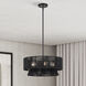 Florell 4 Light 20 inch Black Pendant Chandelier Ceiling Light