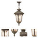 Oxford 1 Light 9.5 inch Imperial Bronze Outdoor Pendant Lantern