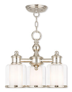 Middlebush 3 Light 16 inch Polished Nickel Convertible Mini Chandelier/Ceiling Mount Ceiling Light