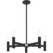 Copenhagen 5 Light 25 inch Black Chandelier Ceiling Light
