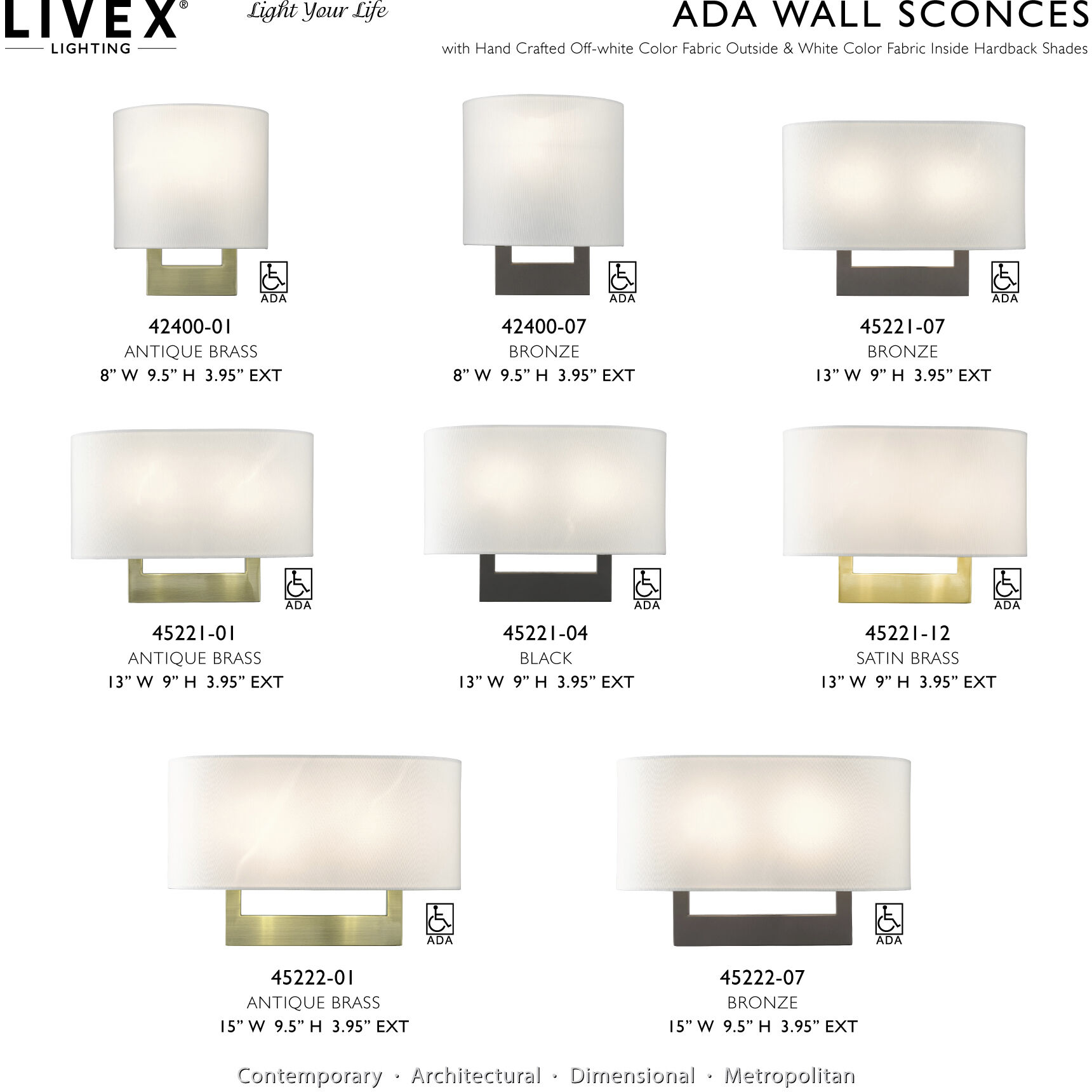 Allison Wall Sconce Wall Light in Satin Brass, Medium