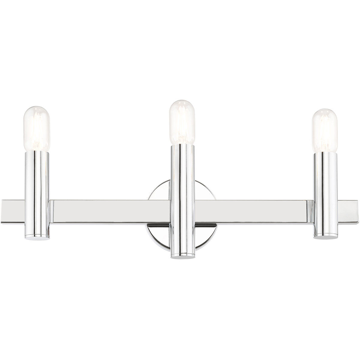 Helsinki 3 Light 24 inch Polished Chrome Vanity Sconce Wall Light