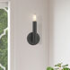 Copenhagen 1 Light 5.13 inch Black ADA Wall Sconce Wall Light, Single