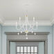 Glendale 5 Light 25 inch White Chandelier Ceiling Light