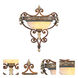 Seville 1 Light 16 inch Palacial Bronze with Gilded Accents Wall Sconce Wall Light