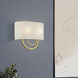 Stratton 2 Light 13 inch Soft Gold ADA Wall Sconce Wall Light