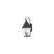 Exeter 3 Light 28 inch Black Outdoor Wall Lantern