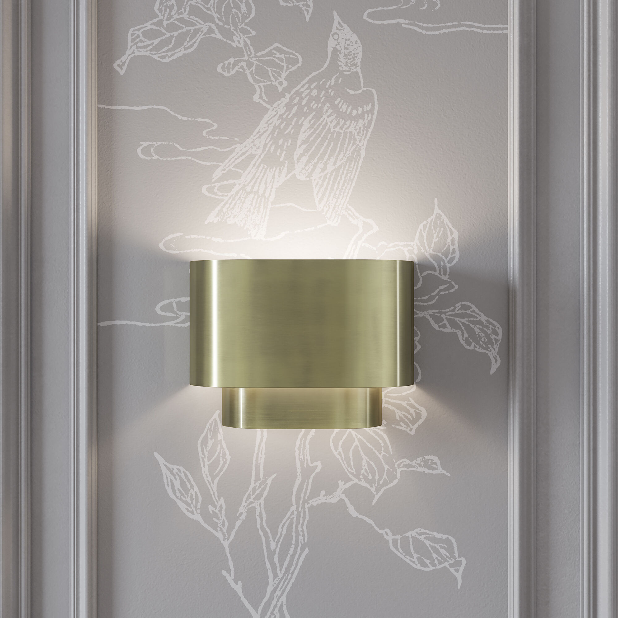 Springview 1 Light 11 inch Antique Brass ADA Wall Sconce Wall Light