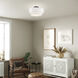 Manorwood 3 Light 18 inch Bronze Semi-Flush Ceiling Light