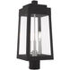 Oslo 3 Light 20 inch Black Outdoor Post Top Lantern