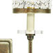 Grammercy 2 Light 14 inch Hand Painted Palacial Bronze Wall Sconce Wall Light