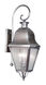 Amwell 3 Light 32 inch Vintage Pewter Outdoor Wall Lantern