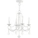 Pennington 4 Light 18 inch Antique White Convertible Mini Chandelier/Ceiling Mount Ceiling Light