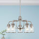 Lawrenceville 5 Light 24 inch Brushed Nickel Dinette Chandelier Ceiling Light
