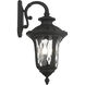 Oxford 3 Light 23 inch Textured Black Outdoor Wall Lantern
