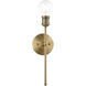 Lansdale 1 Light 5 inch Antique Brass ADA Sconce Wall Light