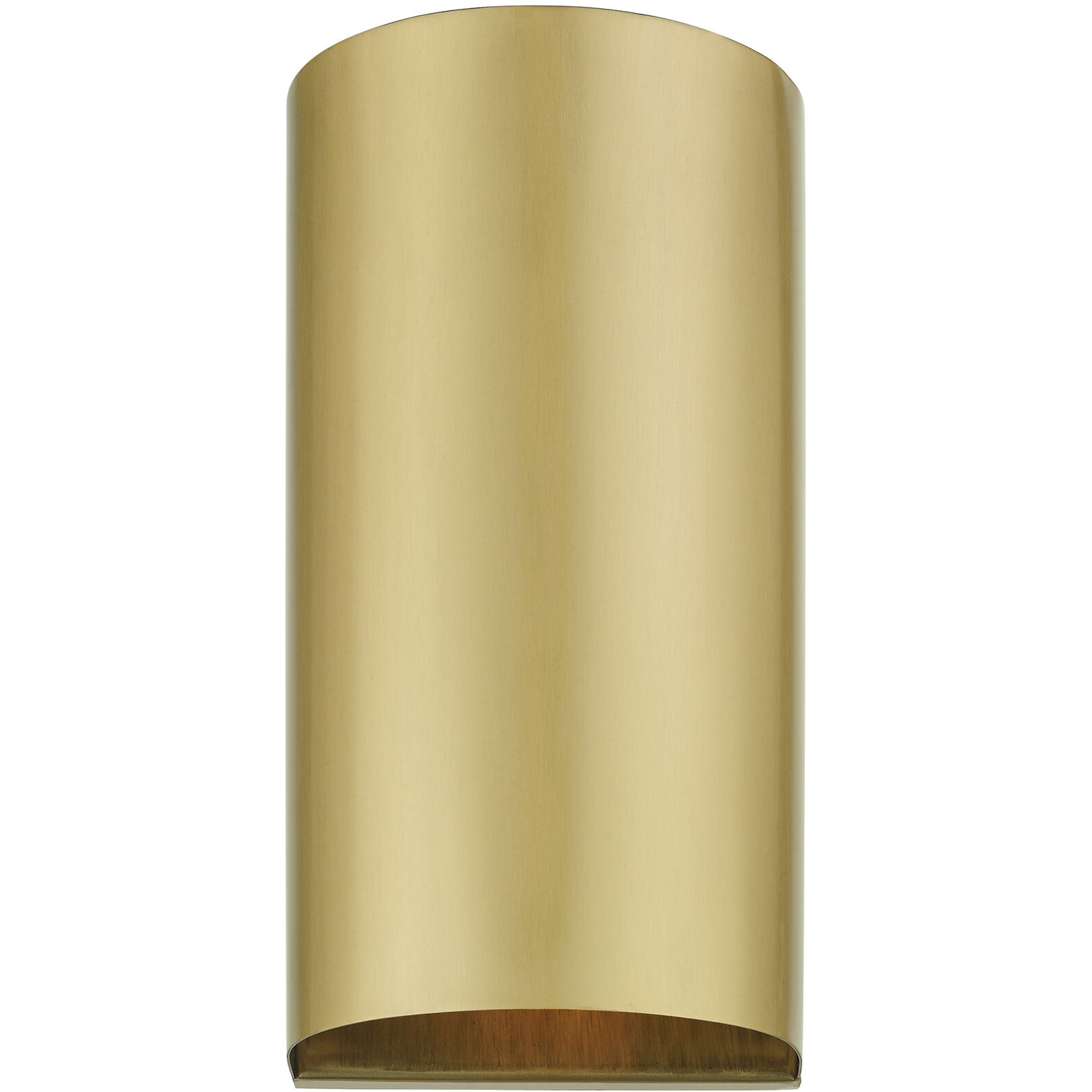 Bond 1 Light 10 inch Satin Gold Outdoor / Indoor Sconce, Medium