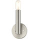 Copenhagen 1 Light 5.13 inch Brushed Nickel ADA Wall Sconce Wall Light, Single
