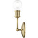 Lansdale 1 Light 5 inch Antique Brass Vanity Sconce Wall Light
